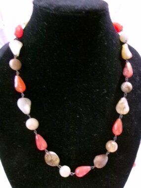 Vintage Multi Stone 14k Necklace